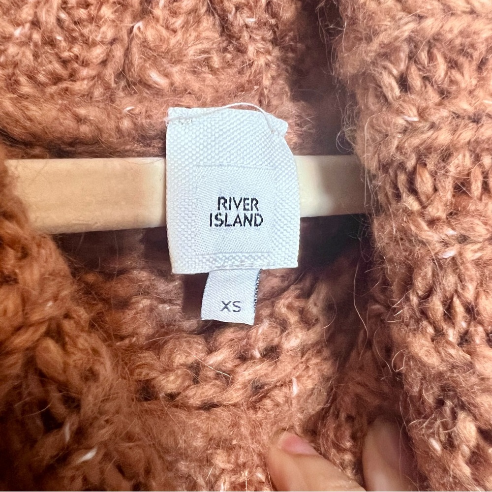 RIVER ISLAND Turtleneck Chunky‎ Knit Sweater. Size XS - Picture 9 of 10